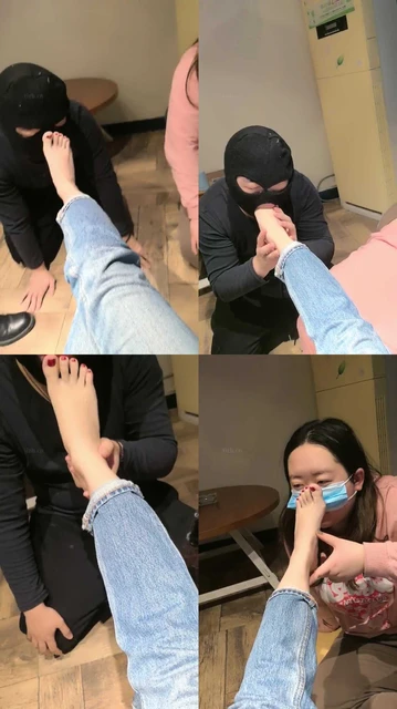 【樱樱】情侣奴-非要下跪舔我的脚【双视角版】