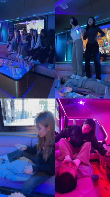 【精神小妹】超多素人学生主-同学聚会变SM现场【上】