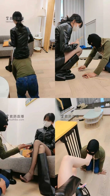 【暴力美学S】长靴子重度踢废贱狗