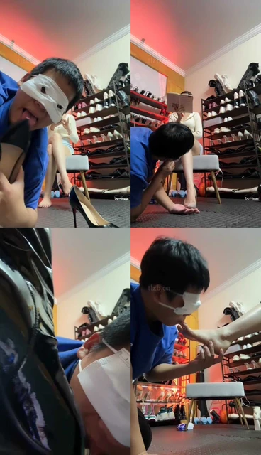 【倪梵】物化人体擦鞋器