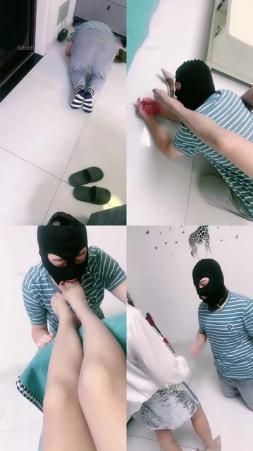 【蜜糖情侣】灰丝高跟诱惑舔-打手心-骑马爬行