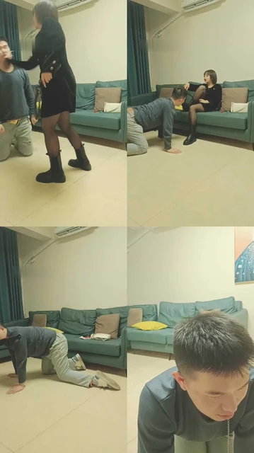 【西西小主】暴打男神-耳光/舔脚/踩踏/提档【双视角版】