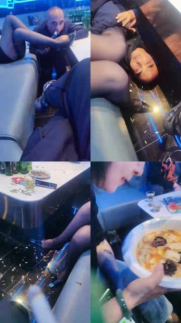 【西北傻子】KTV-黑丝高跟碾压踩虐/闻舔运动鞋棉袜