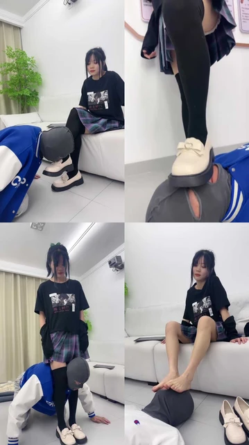 【狗哥】过膝袜S全体重踩踏-骑马转胯-臭脚捂脸