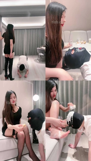 【琪琪大人】长靴霸气车模-胯下辱/鞋踩喂食