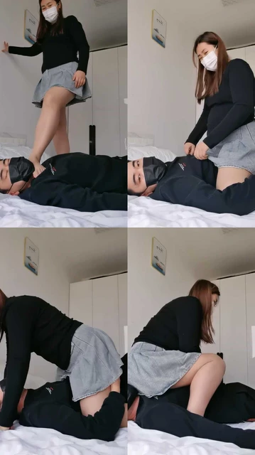 【月亮女神】虐乳掐脖窒息/裸足全体重踩踏【上】