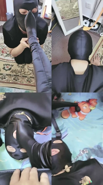 【西安欣】舔闻长靴黑丝/转胯/喂口水/遛狗