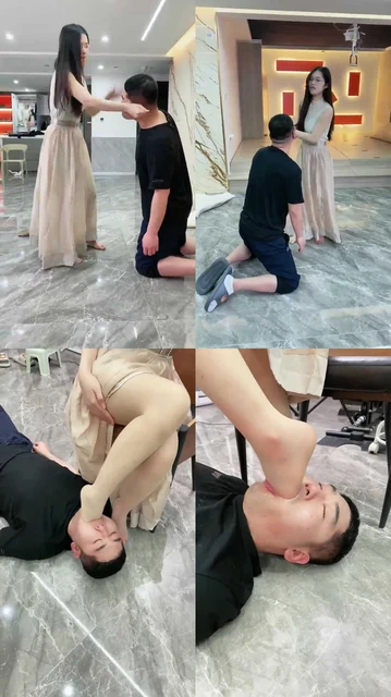 【麋鹿银儿】暴力踢裆