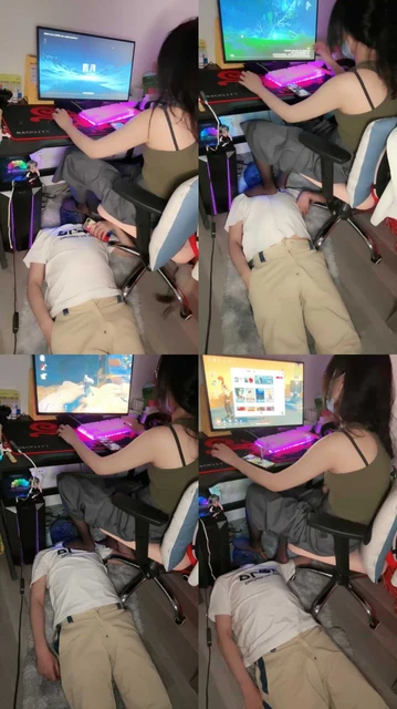 【成都lisa】长时间-电竞女神无意识踩贱奴