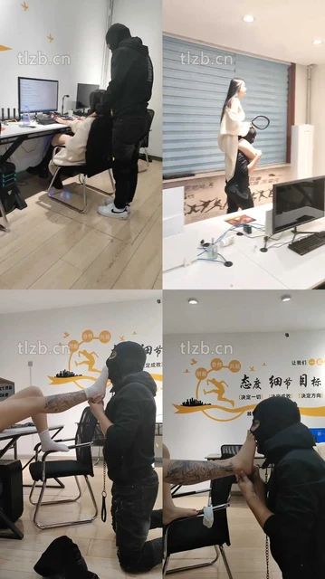 【尤尤子】办公室虐上司-遛狗骑马爬行/闻白袜/人肉座椅