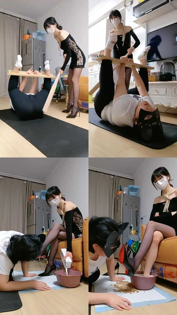 【暴力美学】母畜-枷锁固定重度抽打