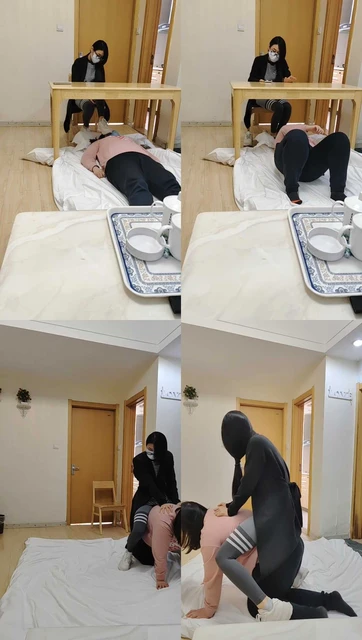 【樱樱】桌底视角-运动后踩母畜/骑马狗爬【一】