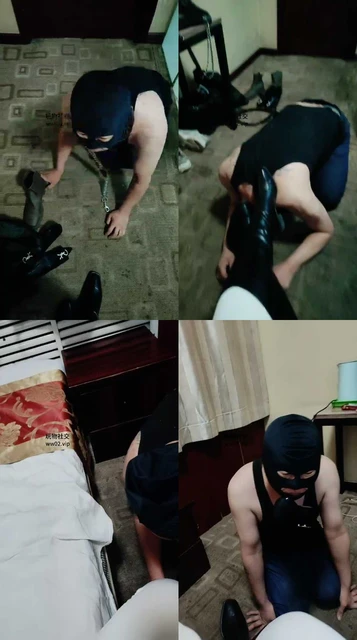 【李老师】长靴踩踏/跪舔脏鞋底