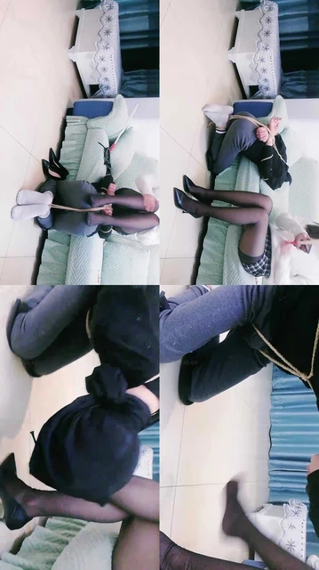 【小妈咪】绿帽老公不听话就绑起来虐