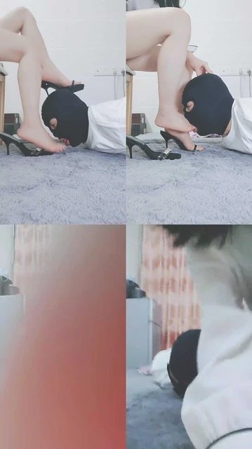 【灵竹】高跟裸足恋足狂舔/反绑