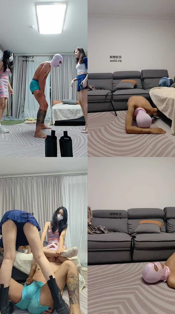 【北京丫丫】双S-运动鞋+高跟暴力提档踩踏/腿绞