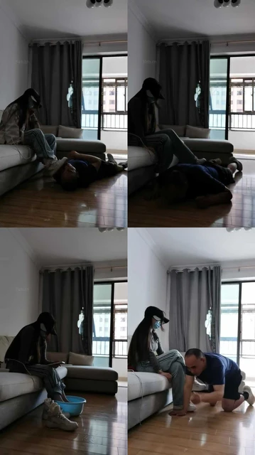 【西北傻子】城院素人学生S-赏赐圣水/闻袜子舔脚/踢踹踩踏