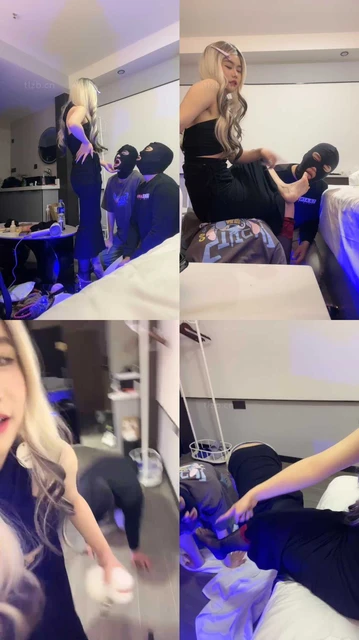 【浅浅】双奴-掐乳/抢着舔脚/骑马/闻鞋/清理马桶