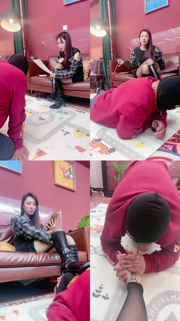 【辣妈】宝妈长靴黑丝辱前夫