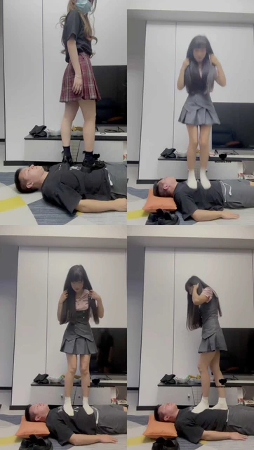 【偏不】双S-闺蜜入圈-全体重踩踏