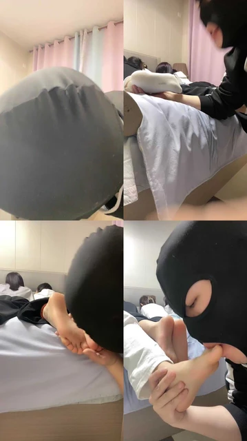 【精神小妹】4S-超脏鞋底-狗舌清理-闻臭袜