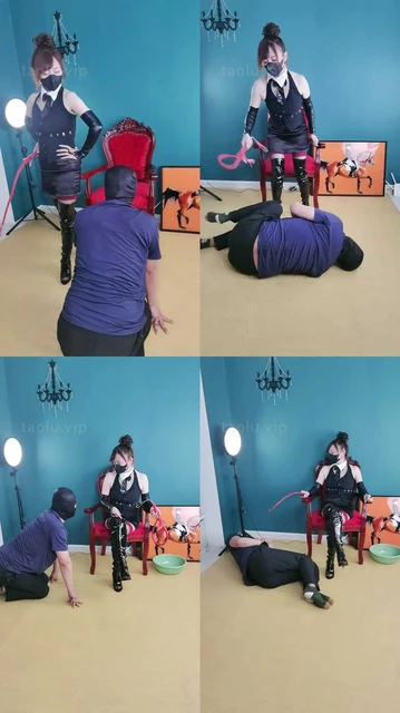 【魔鬼天使】长靴S-碾压踩/重度鞭打