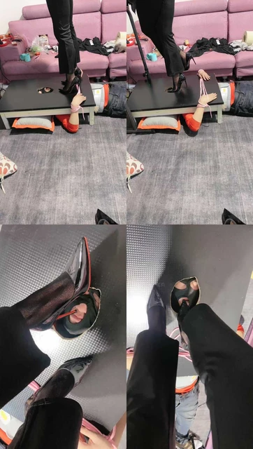 【冰诺】捆绑固定-高跟黑丝全体重踩狗