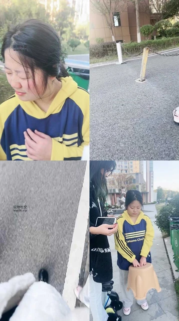 【小凤梨】户外玩虐小贱闺蜜奴