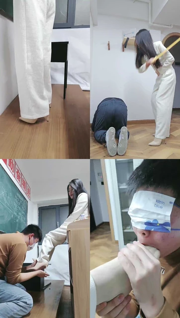 【昭玥】场景调-老师惩罚上课走神的狗学生