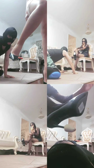 【美璐大大】黑丝高跟玩虐/重度鞭打/耳光/狗盆喂食/镜前羞辱