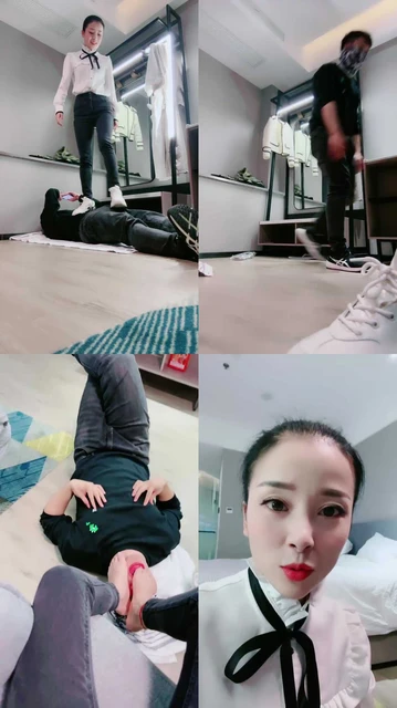 【昆山小主】女白领踩踏/踢裆场