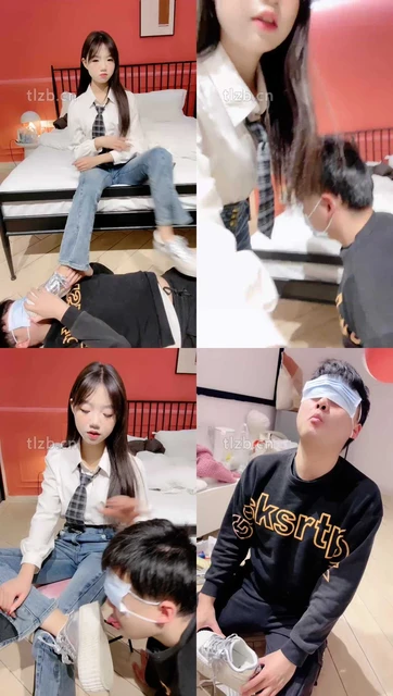 【珂儿大小姐】全体重踩踏/提档/舔脏鞋底/闻鞋窝