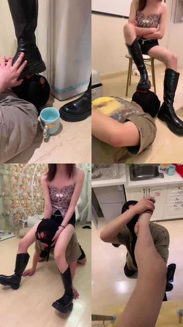 【术术S】喂口水圣水/长靴踩踏耳光/骑马闻舔白袜