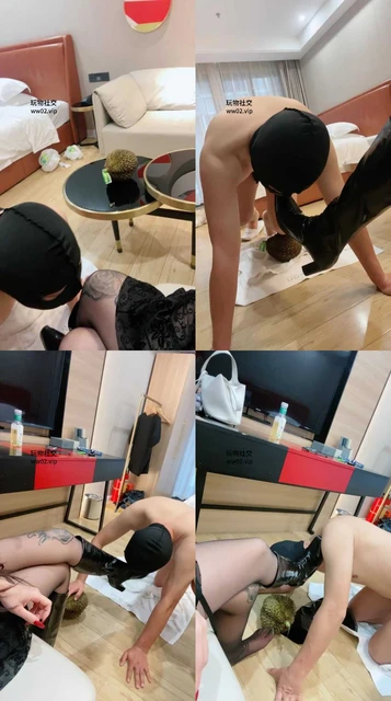 【陈甜女帝】惩罚绿帽老公跪榴莲