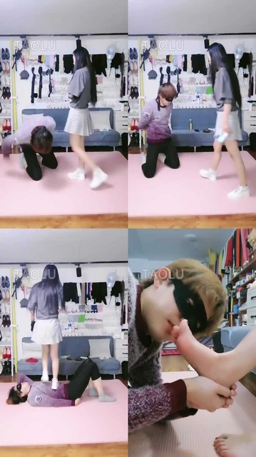 【傲柔】运动鞋重度跳踩/踢裆/踹肚子