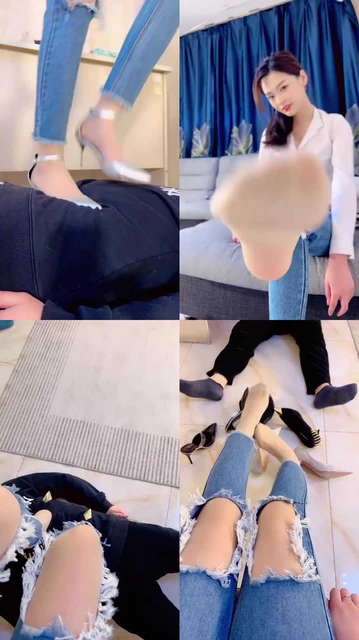 【冷鸢大大】高跟鞋全体重踩踏