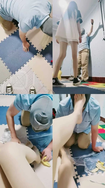 【软糖】高帮帆布鞋-筷子踩手/吊绑虐/踩踏喂食