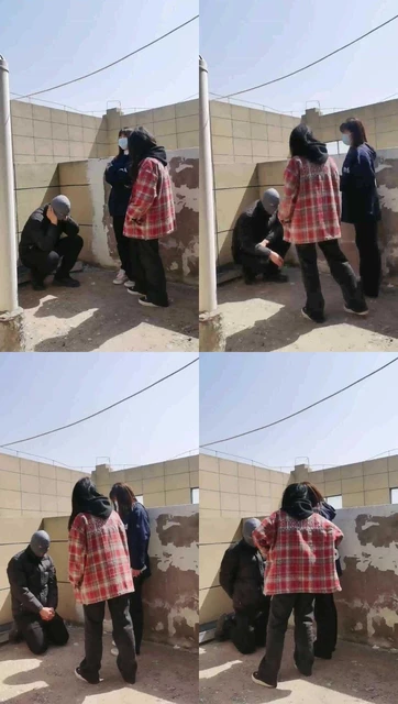 【阿北】双素人学生S-阳台调-下跪求虐舔鞋