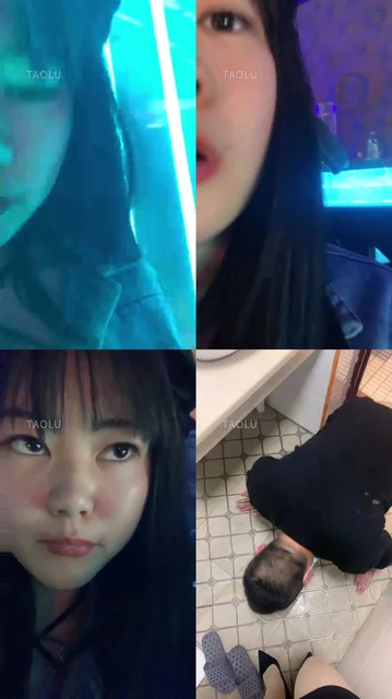 【黎楠】双女主探店寻找素人调成狗