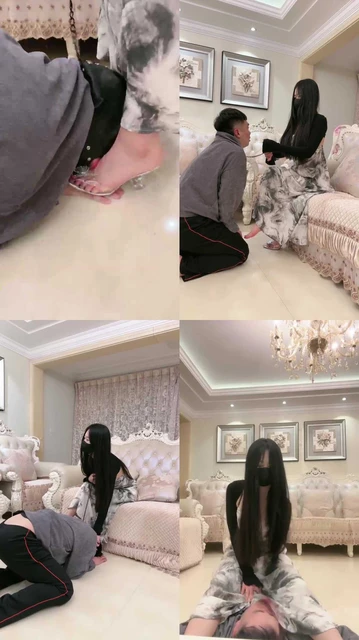 【桃幼幼】超强耳光抽/踢踹/裸足深喉/骑马爬行