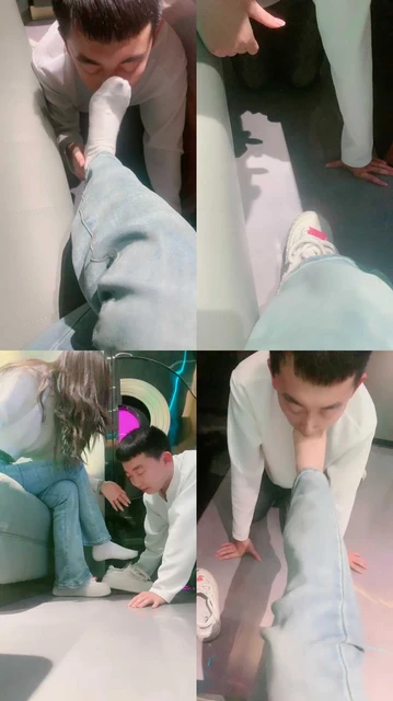 【于于鱼】KTV-跪舔陪酒小妹S的鞋袜jio【上】