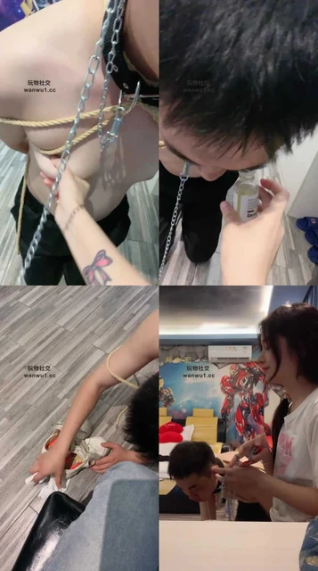 【香芋朱朱】五花大绑/狂抽耳光/脏鞋白袜气味辱