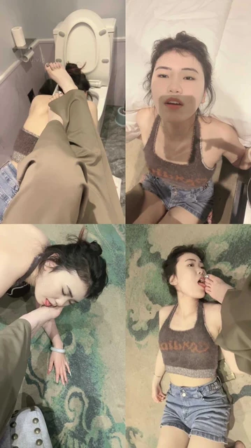 【橘子没熟】母畜恋臭训练-清理马桶/双手掐脖窒息