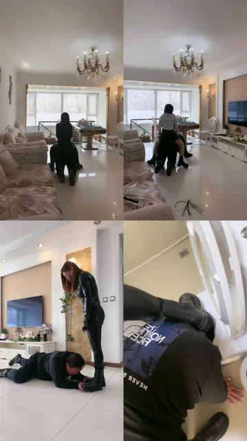 【冷月大大S】练习骑马不合格圈踢惩罚喝马桶水