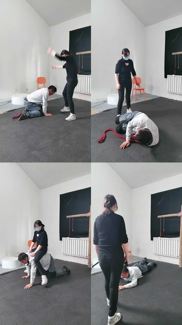 【疼痛挨打狗】主人午睡起来暴打