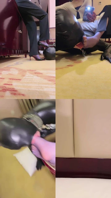 【万一】高跟紫色丝袜诱惑-舔脏鞋闻舔原味丝袜