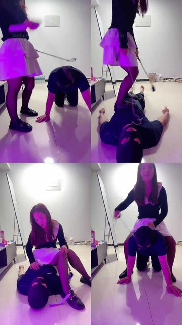 【蔓蔓小主】皮鞋黑丝骑马骑脖/踩踏