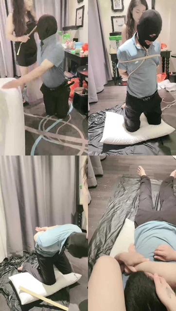 【夕微】陪酒小妹五花大绑虐废物狗