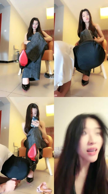 【蜜雪】沉浸式-狗舌清理脏鞋/嘴叼原味袜