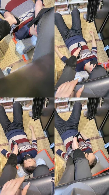 【冰诺】高跟碾压踩虐乳